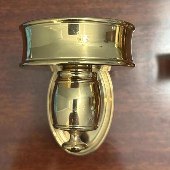 Ralph Lauren Home Brass Wall Mounted Cup Holders Engraved RALPH LAUREN - Picture 3 of 15